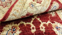 Vorschau: Afghan Chobi Ziegler Teppich 60x90 Handgeknüpft Rot Floral Orient Kurzflor Wohnzimmer Vorschau: Afghan Chobi Ziegler Teppich 60x90 Handgeknüpft Rot Floral Orient Kurzflor Wohnzimmer