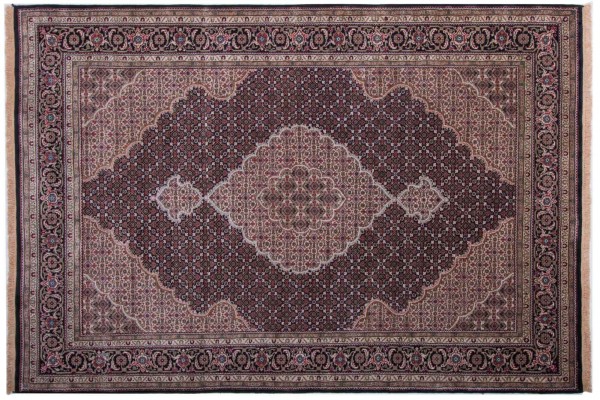 Tabriz 200x250 Handgeknüpft Teppich Mehrfarbig Orientalisch Kurzflor Orient Rug