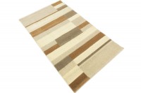 Vorschau: Nepal 90x160 Handgeknüpft Teppich Beige Geometrisch Muster Kurzflor Orient Rug Vorschau: Nepal 90x160 Handgeknüpft Teppich Beige Geometrisch Muster Kurzflor Orient Rug