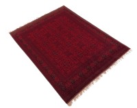 Preview: Afghan Khal Mohammadi Teppich Belgique 150x200 Handgeknüpft Rot Geometrisch Preview: Afghan Khal Mohammadi Teppich Belgique 150x200 Handgeknüpft Rot Geometrisch