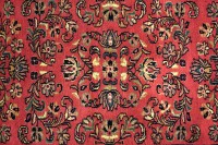 Vorschau: Sarough Teppich 70x140 Handgeknüpft Rosa Floral Wolle Kurzflor Rug Vorschau: Sarough Teppich 70x140 Handgeknüpft Rosa Floral Wolle Kurzflor Rug