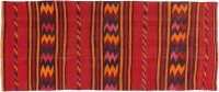 Preview: Afghan Kelim Soumakh Ghalmuri Teppich 140x340 Handgewebt Rot Streifen Handarbeit Gewebt Preview: Afghan Kelim Soumakh Ghalmuri Teppich 140x340 Handgewebt Rot Streifen Handarbeit Gewebt