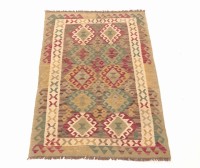 Preview: Afghan Maimana Kelim Teppich 100x150 Handgewebt Bunt Geometrisch Handarbeit Gewebt Preview: Afghan Maimana Kelim Teppich 100x150 Handgewebt Bunt Geometrisch Handarbeit Gewebt