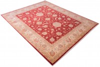 Preview: Afghan Chobi Ziegler Fein 200x250 Handgeknüpft Teppich Beige Blumenmuster Preview: Afghan Chobi Ziegler Fein 200x250 Handgeknüpft Teppich Beige Blumenmuster