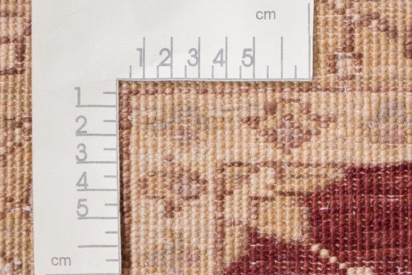 Afghan Chobi Ziegler 90x270 Handgeknüpft Teppich Läufer Rot Orientalisch