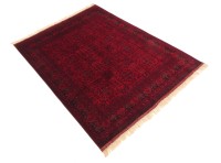 Preview: Afghan Khal Mohammadi Teppich Belgique 150x200 Handgeknüpft Rot Geometrisch Preview: Afghan Khal Mohammadi Teppich Belgique 150x200 Handgeknüpft Rot Geometrisch