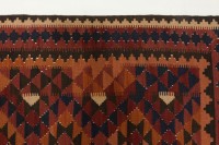 Vorschau: Afghan Maimana Kelim 150x250 Handgewebt Teppich Mehrfarbig Geometrisch Muster Vorschau: Afghan Maimana Kelim 150x250 Handgewebt Teppich Mehrfarbig Geometrisch Muster