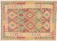 Preview: Afghan Maimana Kelim Teppich 100x150 Handgewebt Bunt Geometrisch Handarbeit Gewebt Preview: Afghan Maimana Kelim Teppich 100x150 Handgewebt Bunt Geometrisch Handarbeit Gewebt