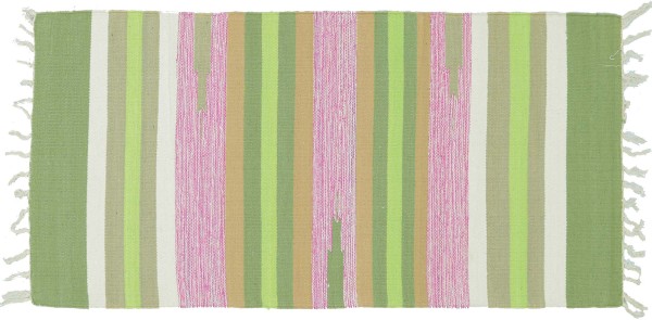 Brightly colored kilim rug 60x120, hand-woven, multicolored, striped, hand-woven
