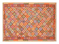 Preview: Afghan Maimana Kelim Teppich 200x300 Handgewebt Bunt Geometrisch Handarbeit Gewebt Preview: Afghan Maimana Kelim Teppich 200x300 Handgewebt Bunt Geometrisch Handarbeit Gewebt