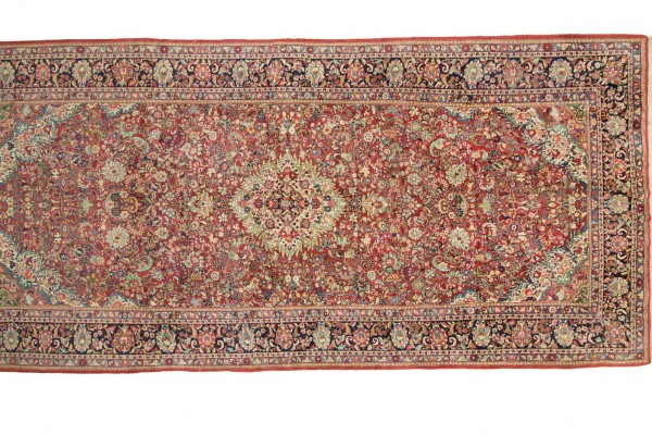Perser Perserteppich Antik 300x590 Handgeknüpft Teppich Mehrfarbig Orientalisch