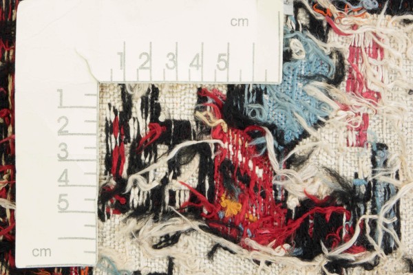 Perserteppich Seidensoumakh Vogel 100x150 Handgewebt Beige Geometrisch Handarbeit