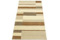 Vorschau: Nepal 90x160 Handgeknüpft Teppich Beige Geometrisch Muster Kurzflor Orient Rug Vorschau: Nepal 90x160 Handgeknüpft Teppich Beige Geometrisch Muster Kurzflor Orient Rug
