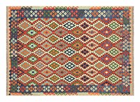 Preview: Afghan Maimana Kelim Teppich 200x300 Handgewebt Bunt Geometrisch Handarbeit Gewebt Preview: Afghan Maimana Kelim Teppich 200x300 Handgewebt Bunt Geometrisch Handarbeit Gewebt