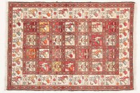 Vorschau: Perserteppich Seidensoumakh Vogel 100x150 Handgewebt Beige Geometrisch Handarbeit Vorschau: Perserteppich Seidensoumakh Vogel 100x150 Handgewebt Beige Geometrisch Handarbeit